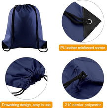 Load image into Gallery viewer, Personalized Solid Drawstring Bag