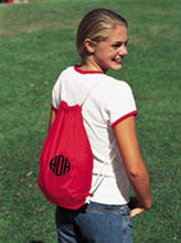 Load image into Gallery viewer, Personalized Solid Drawstring Bag