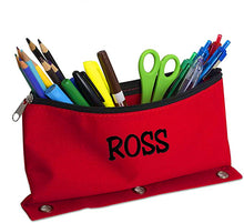 Load image into Gallery viewer, Personalized Notebook Pencil Case - Solid Colors