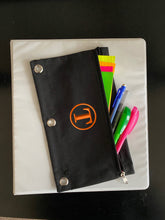 Load image into Gallery viewer, Personalized Notebook Pencil Case - Solid Colors