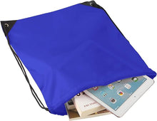 Load image into Gallery viewer, Personalized Solid Drawstring Bag
