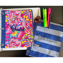 Load image into Gallery viewer, Personalized Notebook Pencil Case
