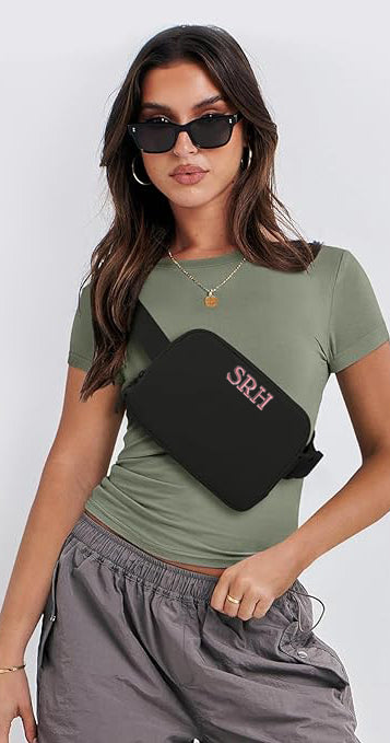 Personalized Crossbody Belt Bag