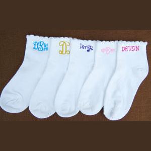 Personalized Little Girl Socks