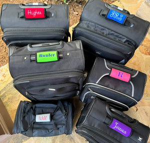 Personalized Luggage Handle Wraps - FREE SHIPPING